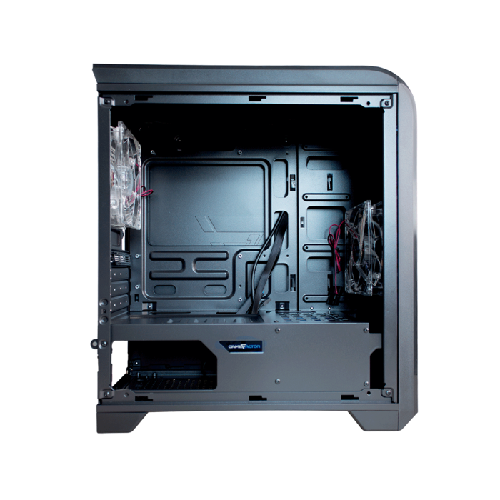 Gabinete Game Factor Matx Red Usb 3 0 2 Vent 120 mm s Fte