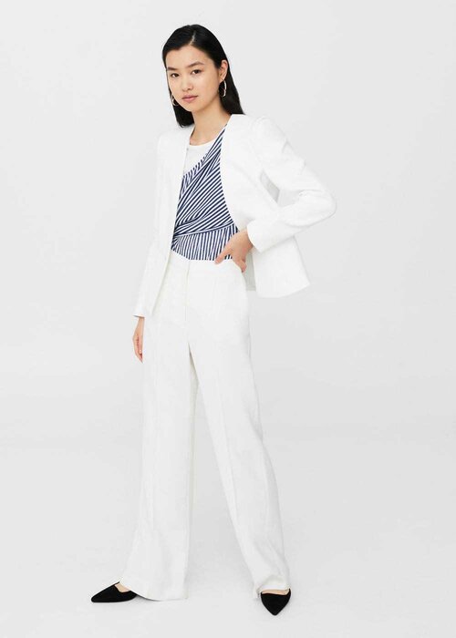 Americana cierre metálico