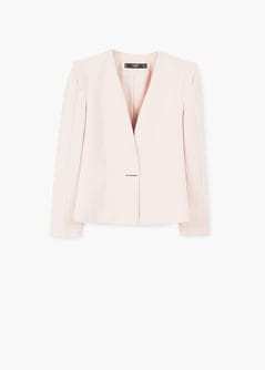 Americana cierre metálico